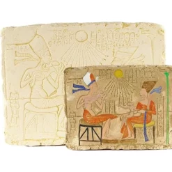 Relief Aton And Nefertiti -Renaissance and Tudor clothing Shop relief aton and nefertiti 5