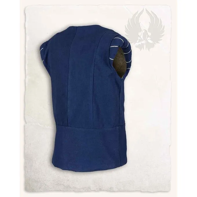 Mytholon Renaissance Doublet Geoffrey, Blue 4 Mytholon Renaissance Doublet Geoffrey, Blue - Image 2