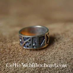 Rune Ring, Bronze -Renaissance and Tudor clothing Shop rune ring bronze 2