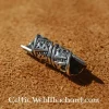 Silver Beard Bead With Runic Inscriptions -Renaissance and Tudor clothing Shop silver beard bead with runic inscriptions