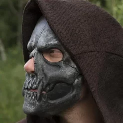 Epic Armoury Skull Trophy Mask, Silver -Renaissance and Tudor clothing Shop skull trophy mask silver 5