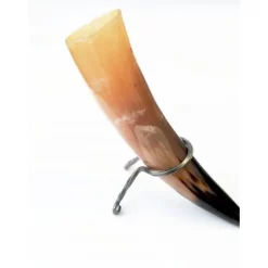 Leonardo Carbone Small Drinking Horn Stand 100-300 ML -Renaissance and Tudor clothing Shop small drinking horn stand 100 300 ml 2
