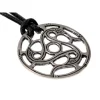 Trisquelion Amulet Vendel Style, Silvered