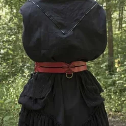 Epic Armoury Twin X-belt, Red -Renaissance and Tudor clothing Shop twin x belt red 2