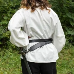 Epic Armoury Two-part Sword Belt, Black -Renaissance and Tudor clothing Shop two part sword belt black 5