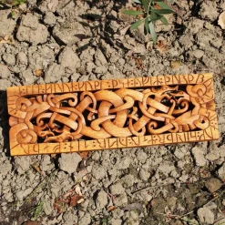 Urnes-style Wood Carving -Renaissance and Tudor clothing Shop urnes style wood carving 4