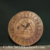 Valknut Clock -Renaissance and Tudor clothing Shop valknut clock