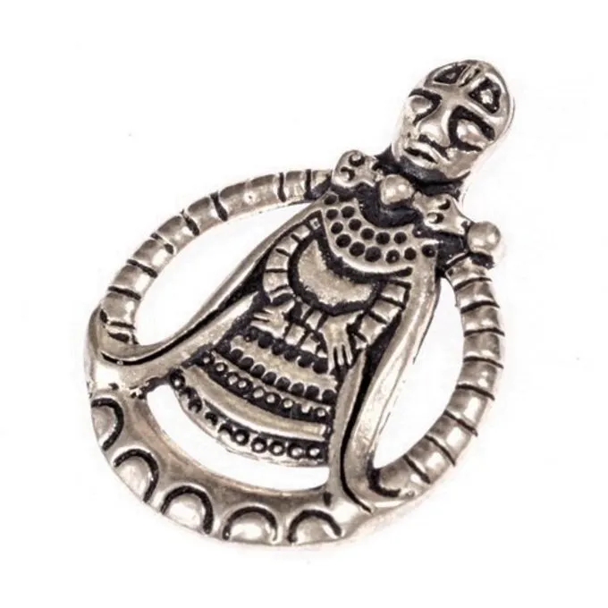 Viking Amulet Freya, Silvered 3 Viking Amulet Freya, Silvered