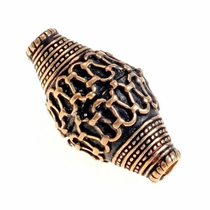 Viking Bead Dorestad, Bronze 3 Viking Bead Dorestad, Bronze