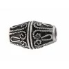 Viking Beard Bead Rusvik, Silvered -Renaissance and Tudor clothing Shop viking beard bead rusvik silvered