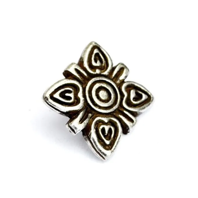 Viking Belt Fitting Birka, Silvered 3 Viking Belt Fitting Birka, Silvered