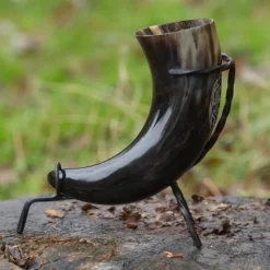 Epic Armoury Viking Drinking Horn Aegisjalmur, Light 11 Epic Armoury Viking Drinking Horn Aegisjalmur, Light -Renaissance and Tudor clothing Shop viking drinking horn aegisjalmur light 3