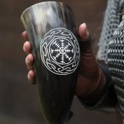 Epic Armoury Viking Drinking Horn Aegisjalmur, Light 13 Epic Armoury Viking Drinking Horn Aegisjalmur, Light -Renaissance and Tudor clothing Shop viking drinking horn aegisjalmur light 5