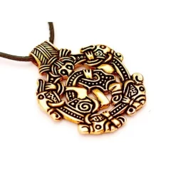 Viking Jewel Norfolk Borre Style, Bronze