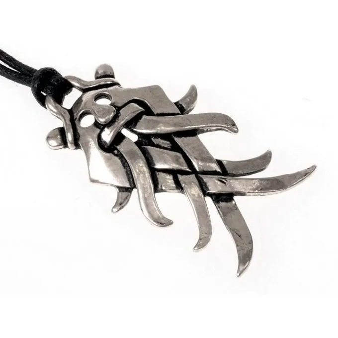 Viking Mask Jewel Moesgard, Silvered 3 Viking Mask Jewel Moesgard, Silvered