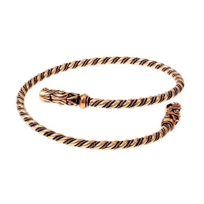 Viking Upper Bracelet Gotland, Bronze 3 Viking Upper Bracelet Gotland, Bronze