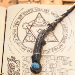 Epic Armoury Wand Druid, Black -Renaissance and Tudor clothing Shop wand druid black 2