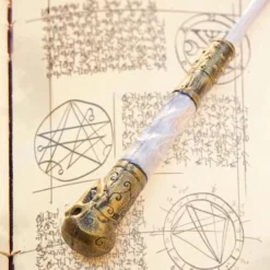 Epic Armoury Wand Necronomicon, White -Renaissance and Tudor clothing Shop wand necronomicon white 2
