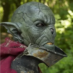 Epic Armoury Wild Orc Mask Dark Green, LARP Mask -Renaissance and Tudor clothing Shop wild orc mask dark green larp mask 4
