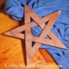 Wooden Pentagram -Renaissance and Tudor clothing Shop wooden pentagram