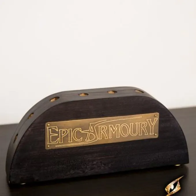 Epic Armoury Wooden Stand For Wands 4 Epic Armoury Wooden Stand For Wands - Image 2