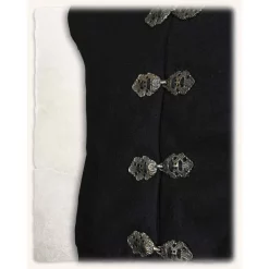 Mytholon Wool Renaissance Doublet Geoffrey, Black -Renaissance and Tudor clothing Shop wool renaissance doublet geoffrey black 2