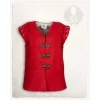 Mytholon Wool Renaissance Doublet Geoffrey, Red